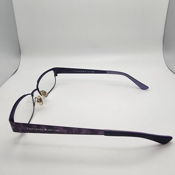 Kate Spade Jossina Purple Tortoiseshell Prescription Glasses Frames - Picture 5 of 11
